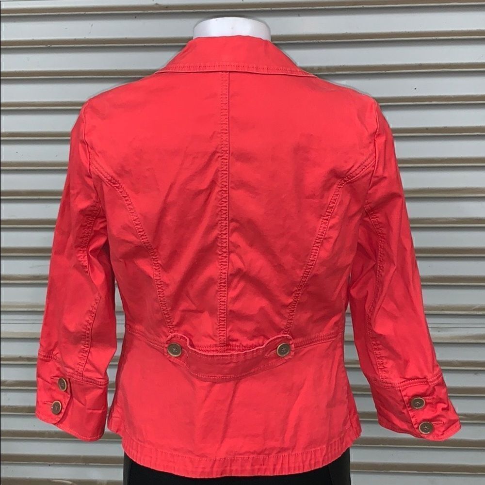 Cabi Red one button blazer - Picture 6 of 7